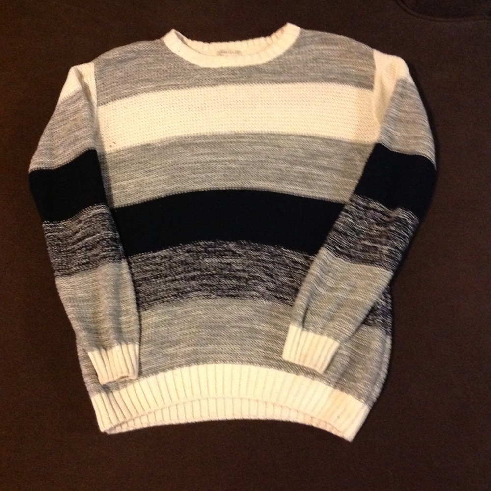 Forever 21 Solid Stripe Sweater